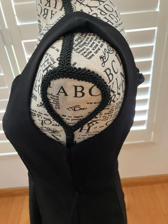 DAZY Solid A-Line Dress Without Tee, Casual Women Dress, BLACK, Size M - Picture 11 of 13